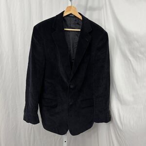 Saddlebred Corduroy Sport Coat Mens Size 40 R Two Button Western Academia